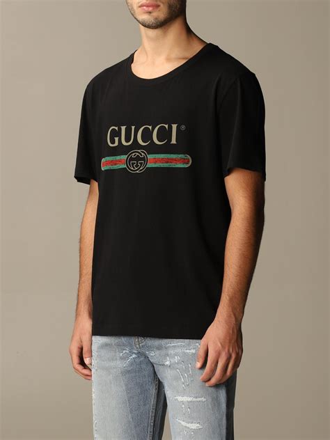 gucci black t shirt price|gucci t shirt price men.